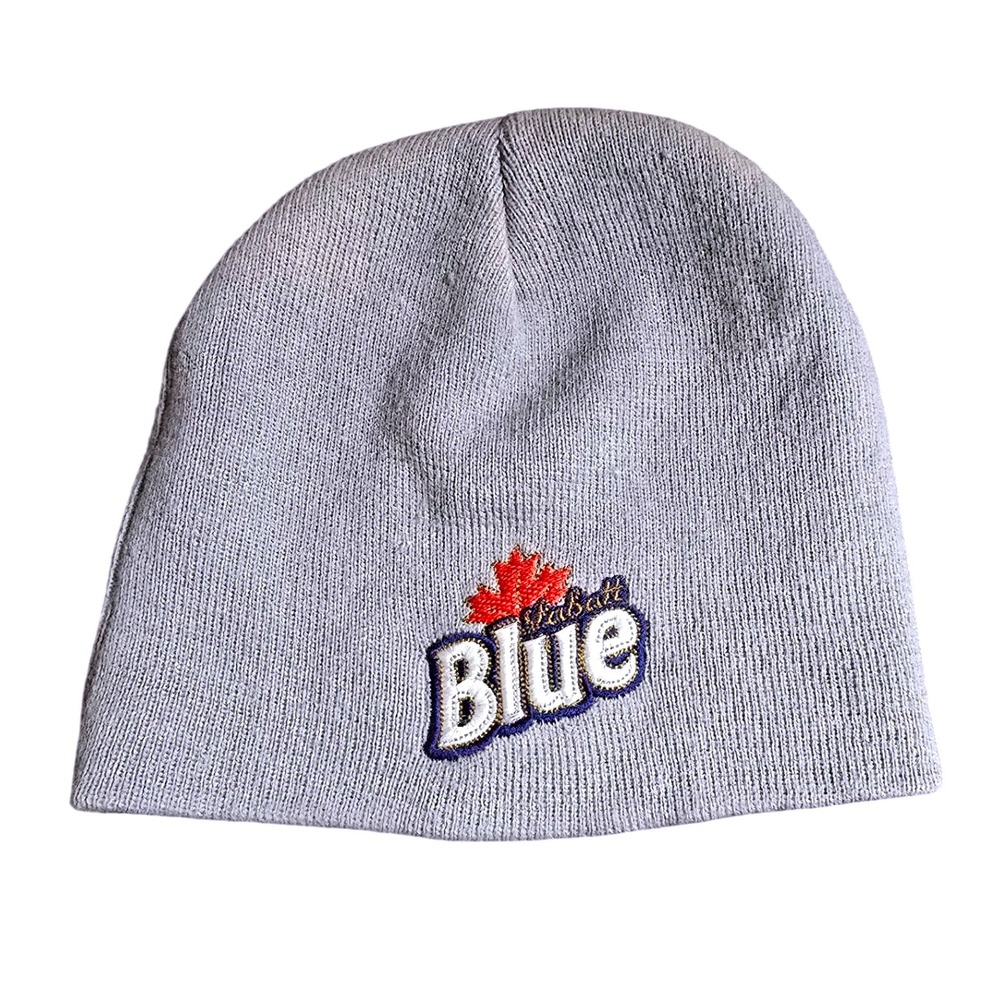 Labatt Blue NHL Buffalo Sabres Light Gray Beanie Hat Embroidered Acrylic
